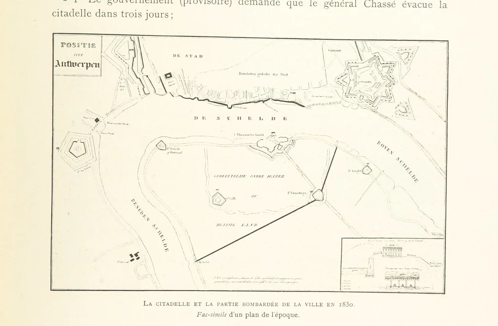 An illustration from Anvers à travers les âges, 1887, leaf 529