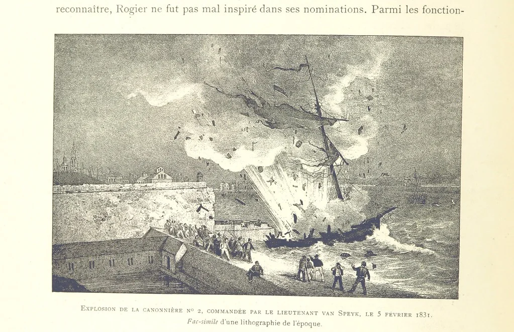 An illustration from Anvers à travers les âges, 1887, leaf 532