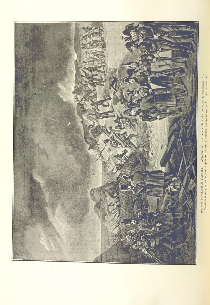 An illustration from Anvers à travers les âges, 1887, leaf 548