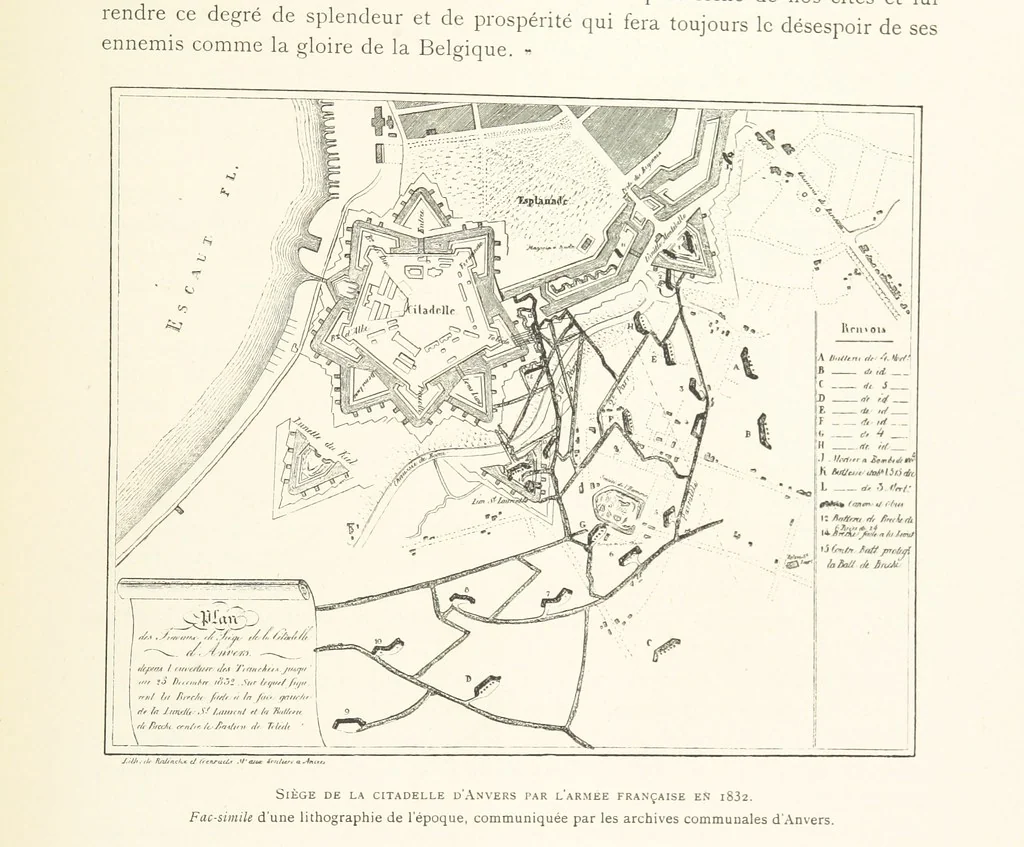 An illustration from Anvers à travers les âges, 1887, leaf 553