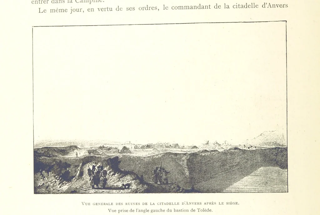 An illustration from Anvers à travers les âges, 1887, leaf 560