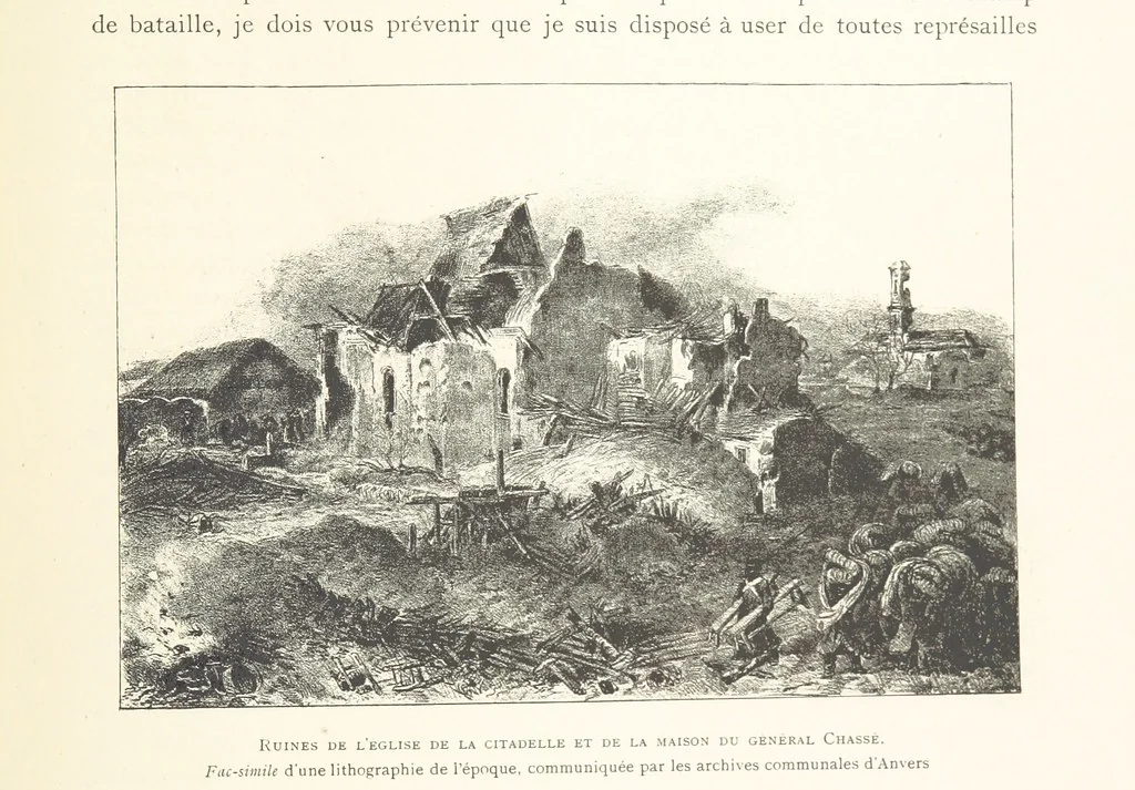 An illustration from Anvers à travers les âges, 1887, leaf 561