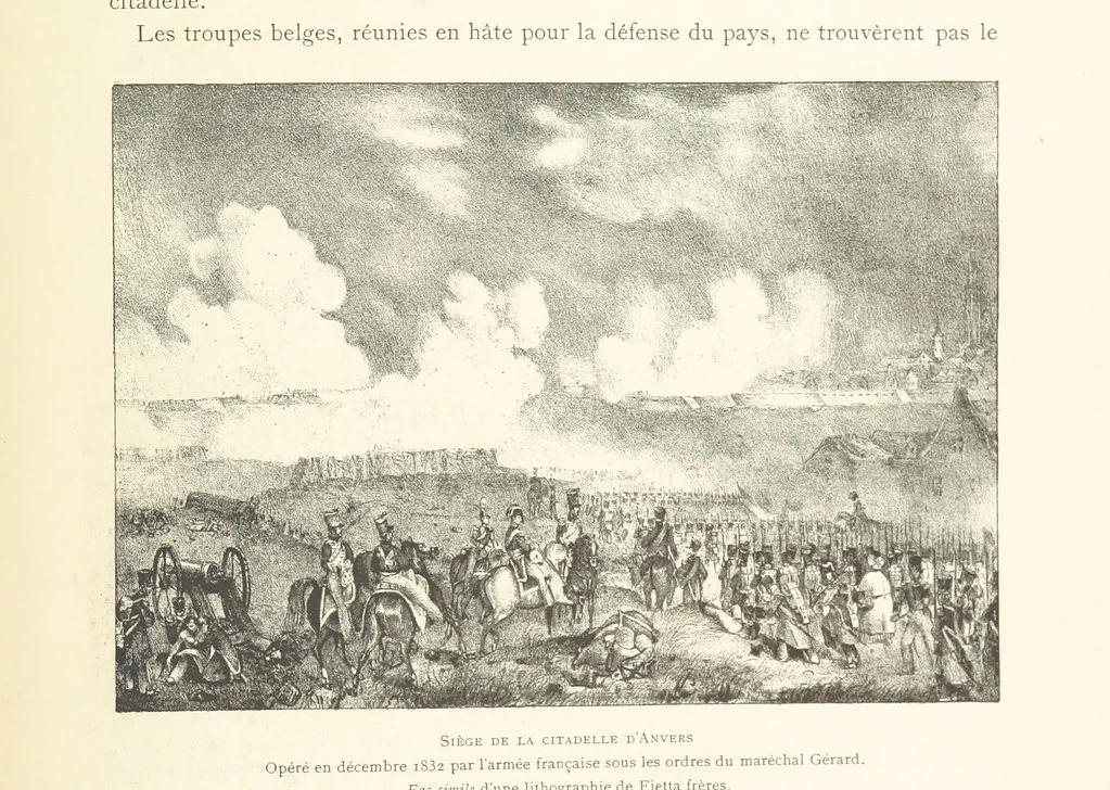 An illustration from Anvers à travers les âges, 1887, leaf 565