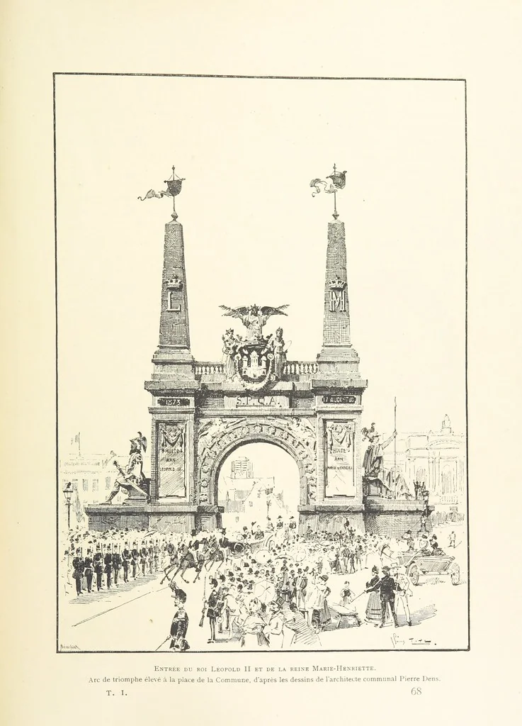 An illustration from Anvers à travers les âges, 1887, leaf 629