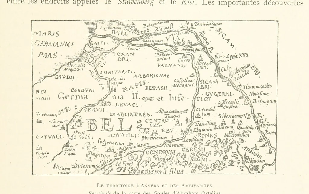 An illustration from Anvers à travers les âges, 1887, leaf 63