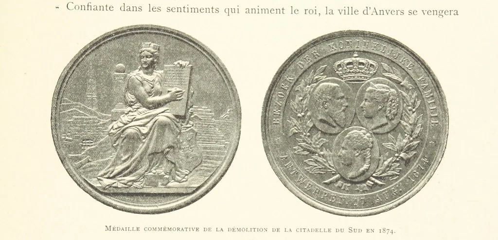 An illustration from Anvers à travers les âges, 1887, leaf 637