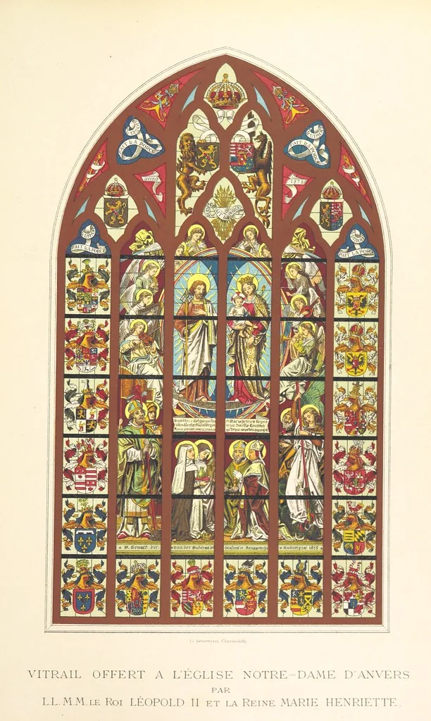 An illustration from Anvers à travers les âges, 1887, leaf 643