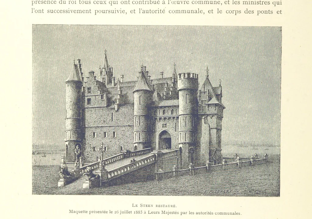 An illustration from Anvers à travers les âges, 1887, leaf 650