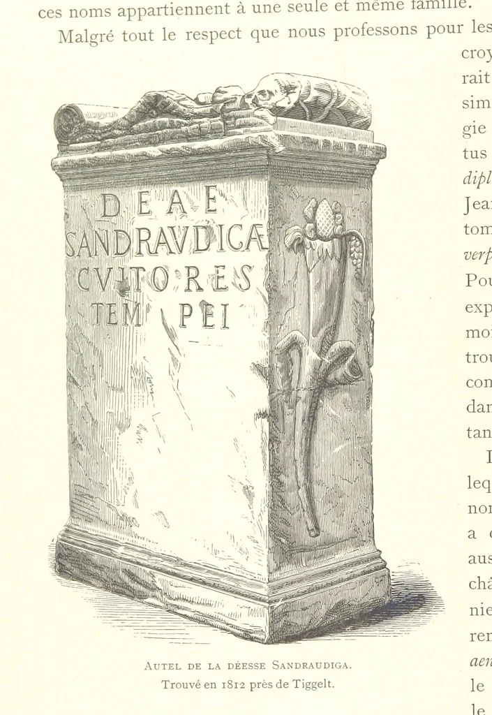 An illustration from Anvers à travers les âges, 1887, leaf 70