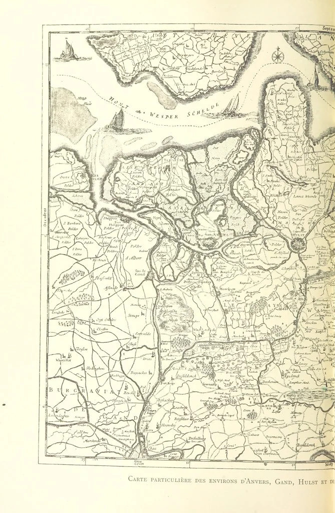 An illustration from Anvers à travers les âges, 1887, leaf 84