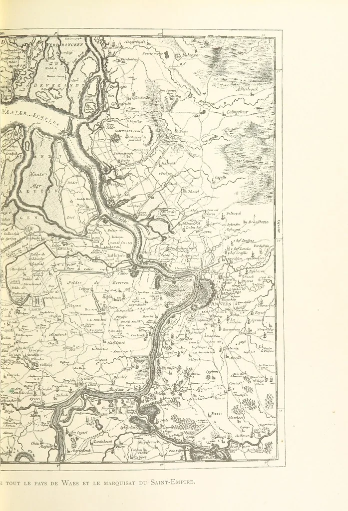 An illustration from Anvers à travers les âges, 1887, leaf 85