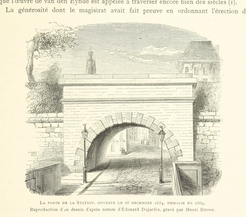 An illustration from Anvers à travers les âges, 1887, leaf 109
