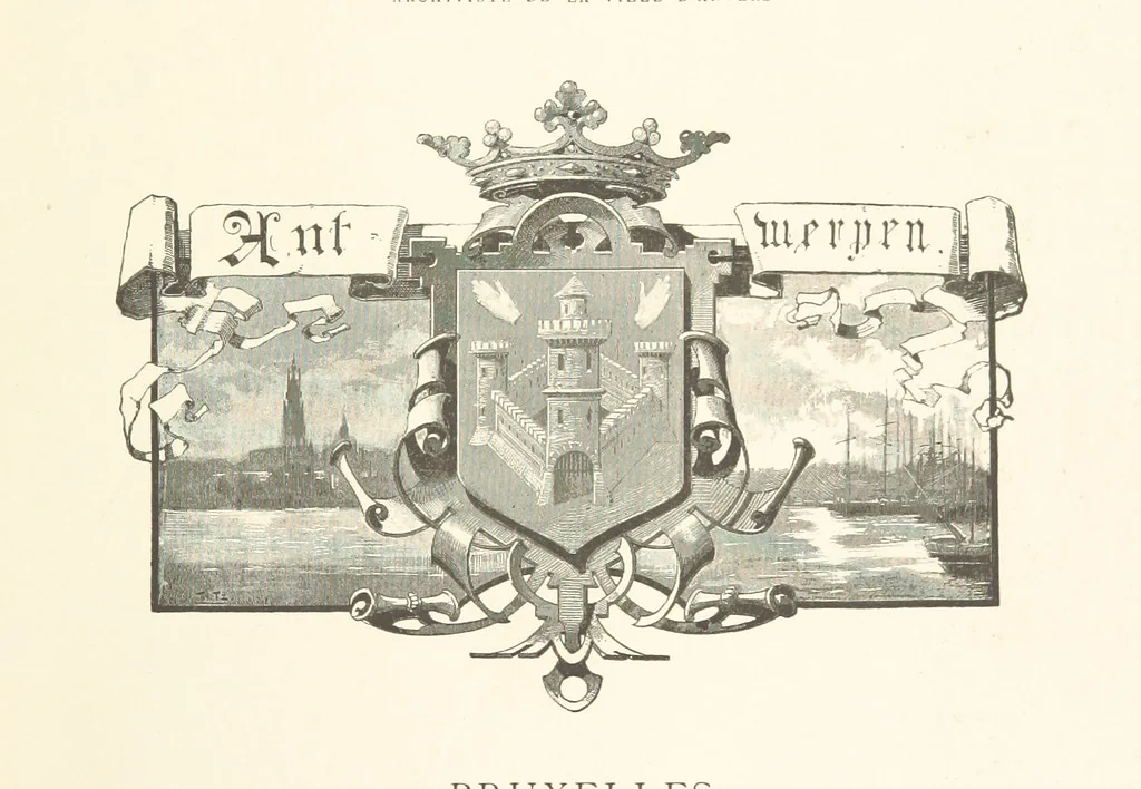 An illustration from Anvers à travers les âges, 1887, leaf 11