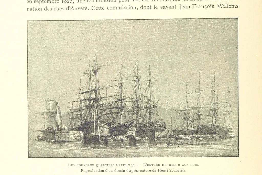 An illustration from Anvers à travers les âges, 1887, leaf 120