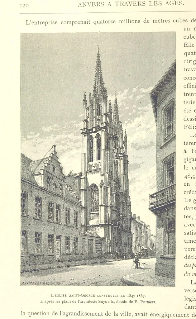 An illustration from Anvers à travers les âges, 1887, leaf 132