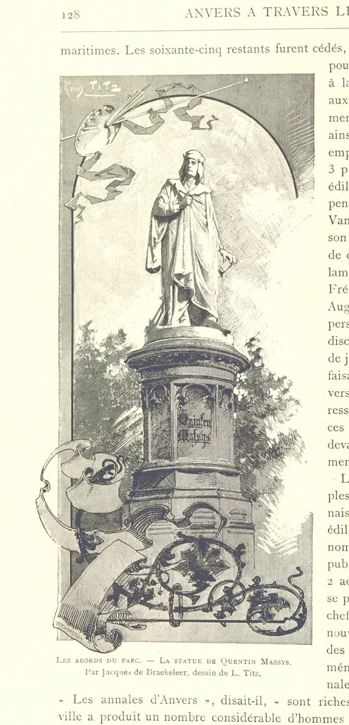 An illustration from Anvers à travers les âges, 1887, leaf 140