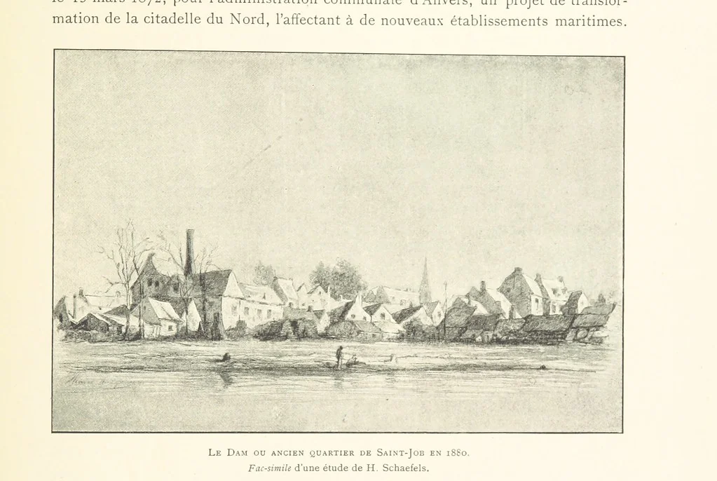 An illustration from Anvers à travers les âges, 1887, leaf 145