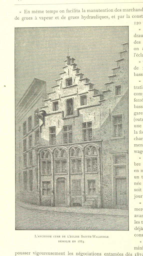 An illustration from Anvers à travers les âges, 1887, leaf 156