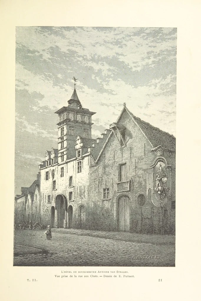 An illustration from Anvers à travers les âges, 1887, leaf 179