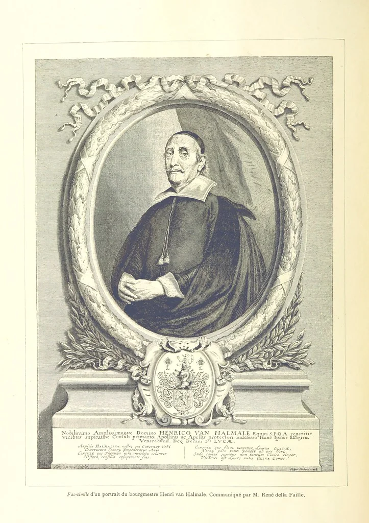 An illustration from Anvers à travers les âges, 1887, leaf 194