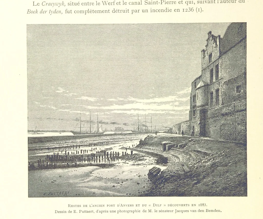An illustration from Anvers à travers les âges, 1887, leaf 20