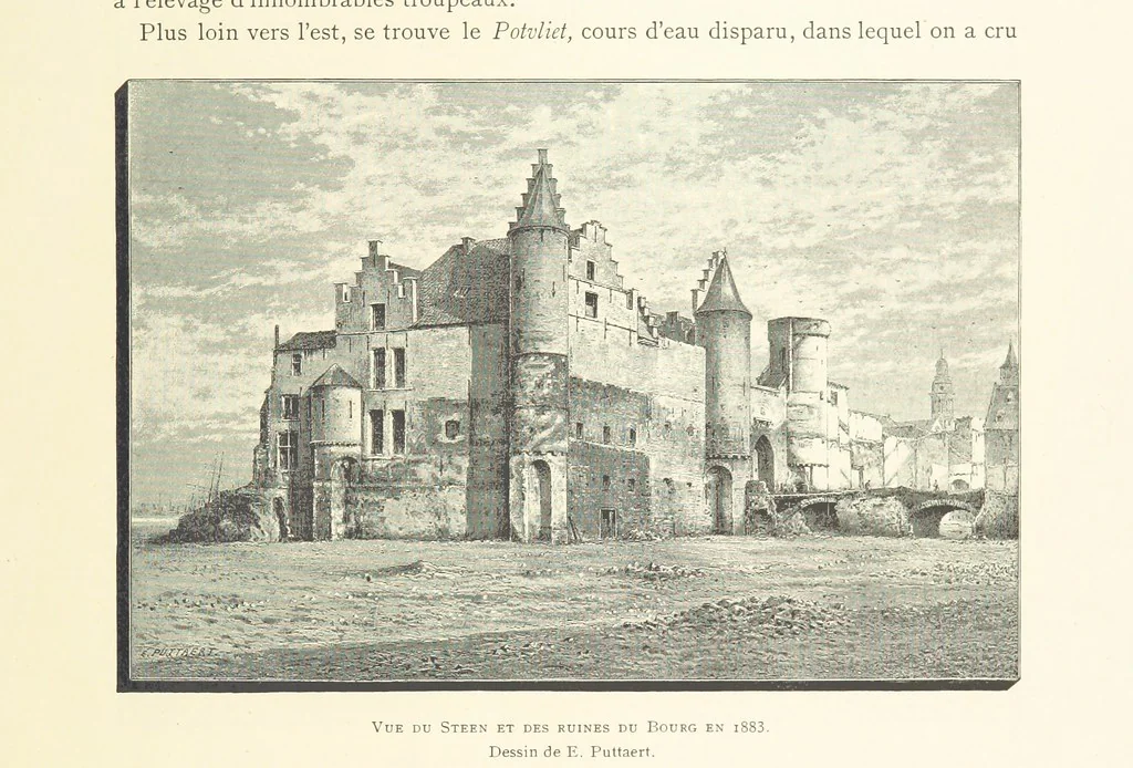 An illustration from Anvers à travers les âges, 1887, leaf 21