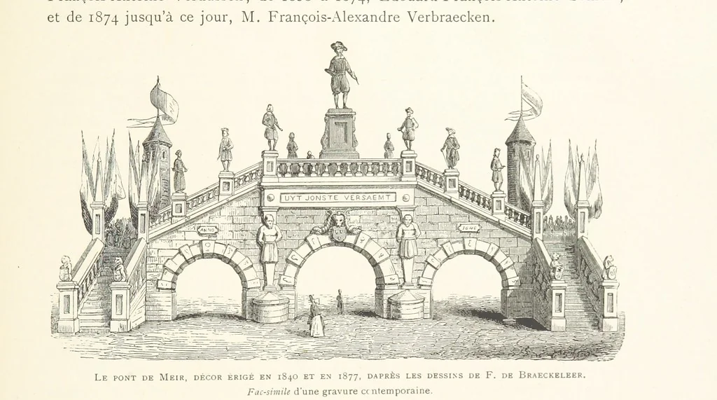 An illustration from Anvers à travers les âges, 1887, leaf 215