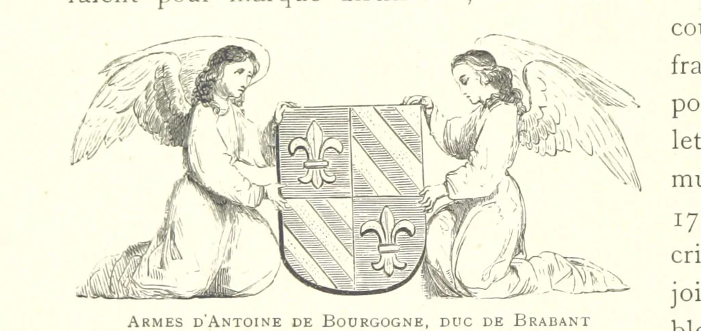 An illustration from Anvers à travers les âges, 1887, leaf 216