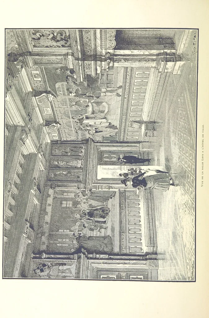 An illustration from Anvers à travers les âges, 1887, leaf 218