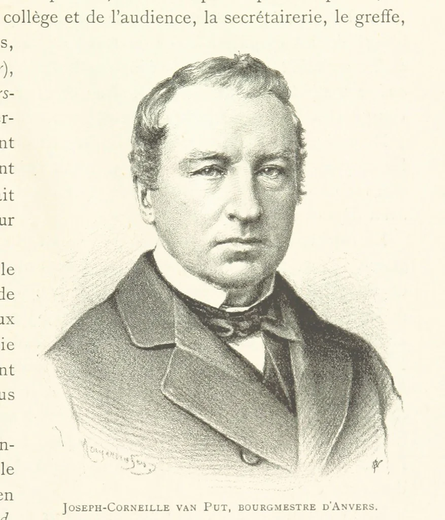 An illustration from Anvers à travers les âges, 1887, leaf 219