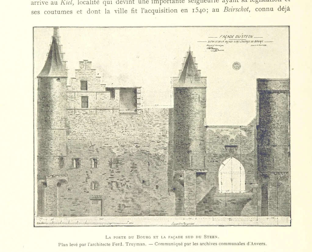 An illustration from Anvers à travers les âges, 1887, leaf 22
