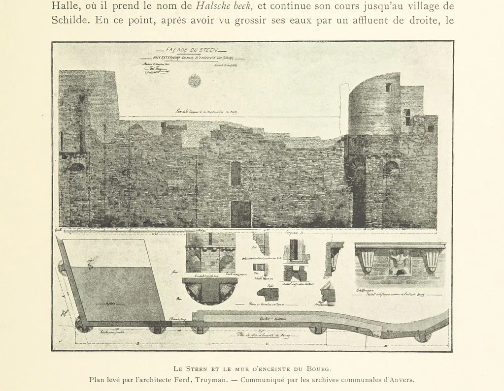 An illustration from Anvers à travers les âges, 1887, leaf 23