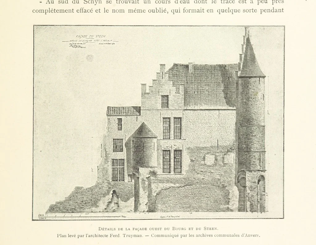 An illustration from Anvers à travers les âges, 1887, leaf 25