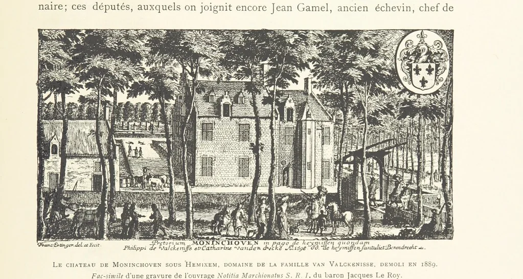 An illustration from Anvers à travers les âges, 1887, leaf 255