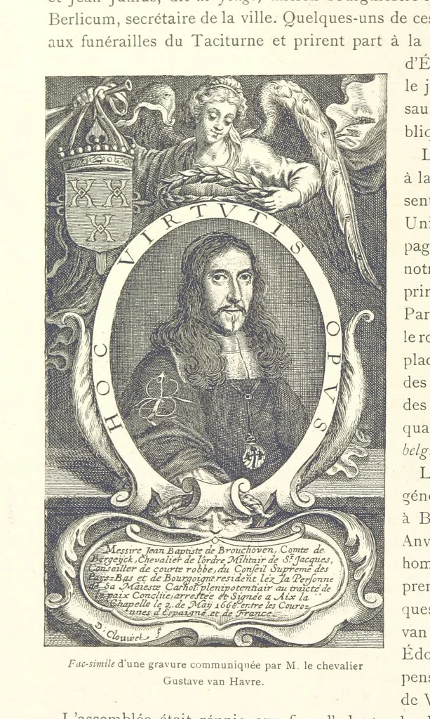 An illustration from Anvers à travers les âges, 1887, leaf 258