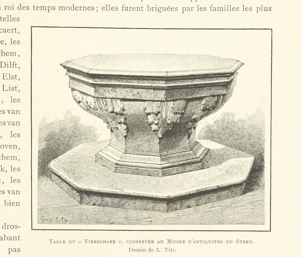 An illustration from Anvers à travers les âges, 1887, leaf 277