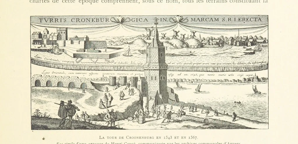 An illustration from Anvers à travers les âges, 1887, leaf 29