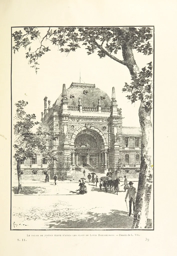 An illustration from Anvers à travers les âges, 1887, leaf 335