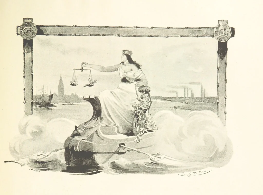 An illustration from Anvers à travers les âges, 1887, leaf 343