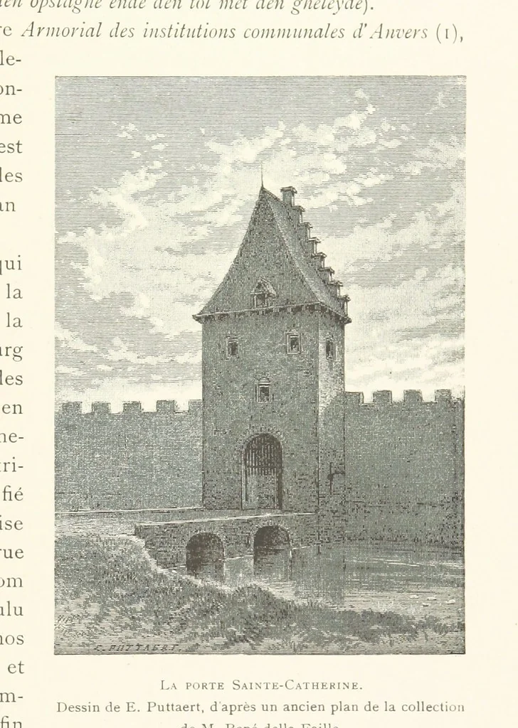 An illustration from Anvers à travers les âges, 1887, leaf 35