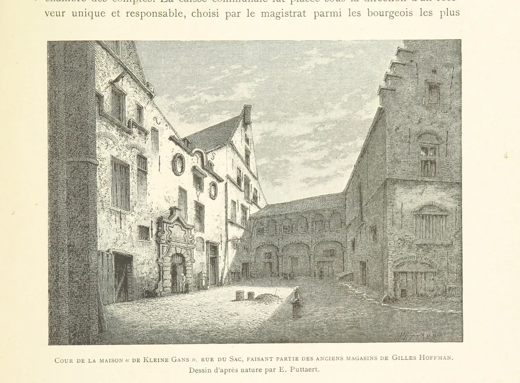 An illustration from Anvers à travers les âges, 1887, leaf 351