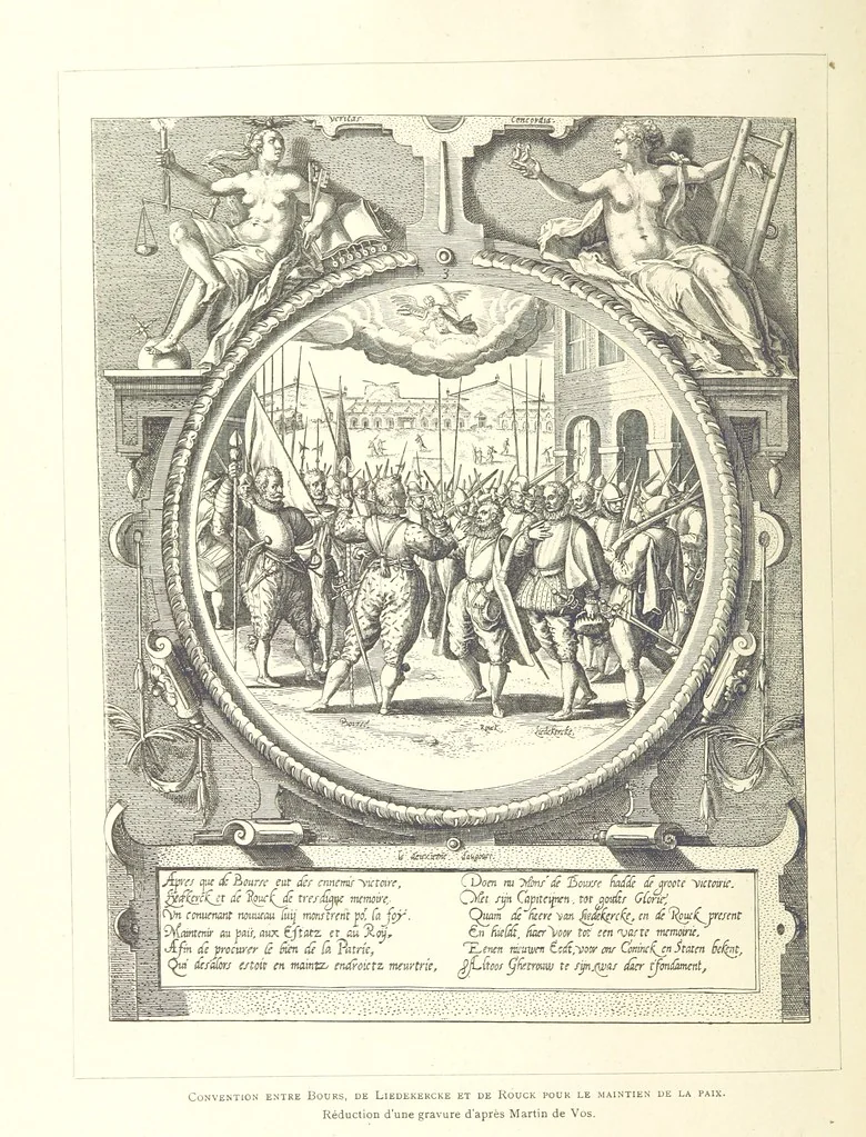 An illustration from Anvers à travers les âges, 1887, leaf 358