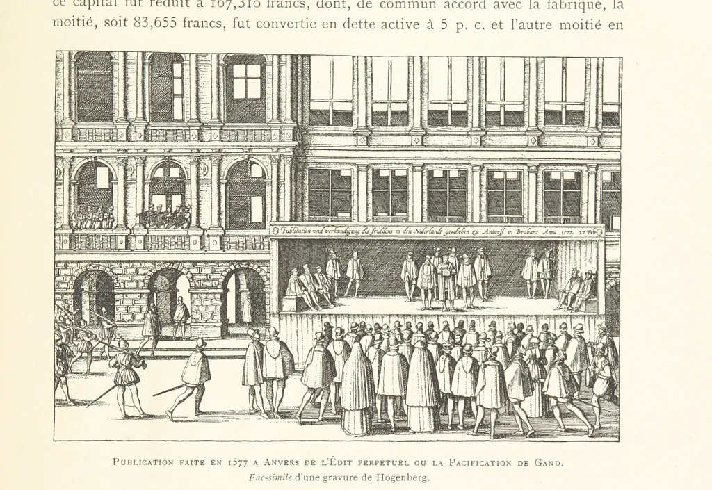 An illustration from Anvers à travers les âges, 1887, leaf 363