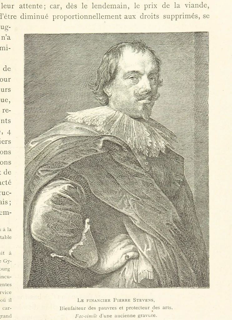 An illustration from Anvers à travers les âges, 1887, leaf 367