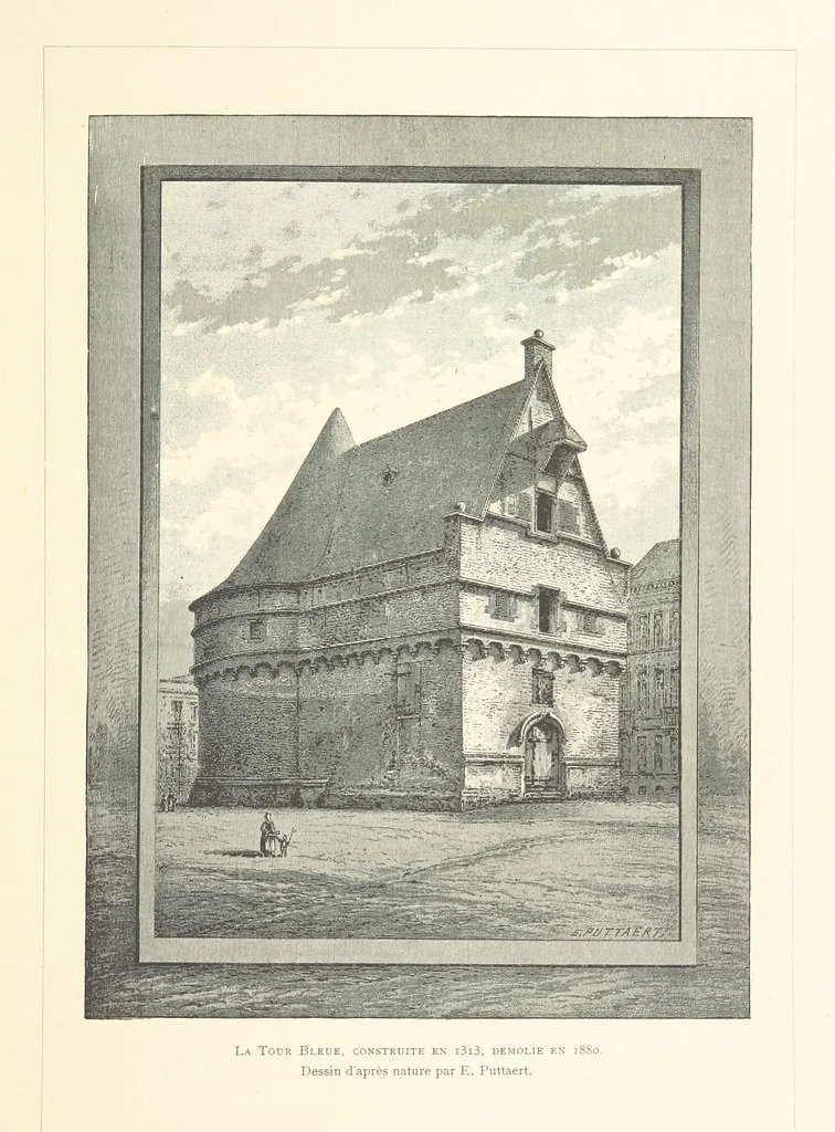 An illustration from Anvers à travers les âges, 1887, leaf 37