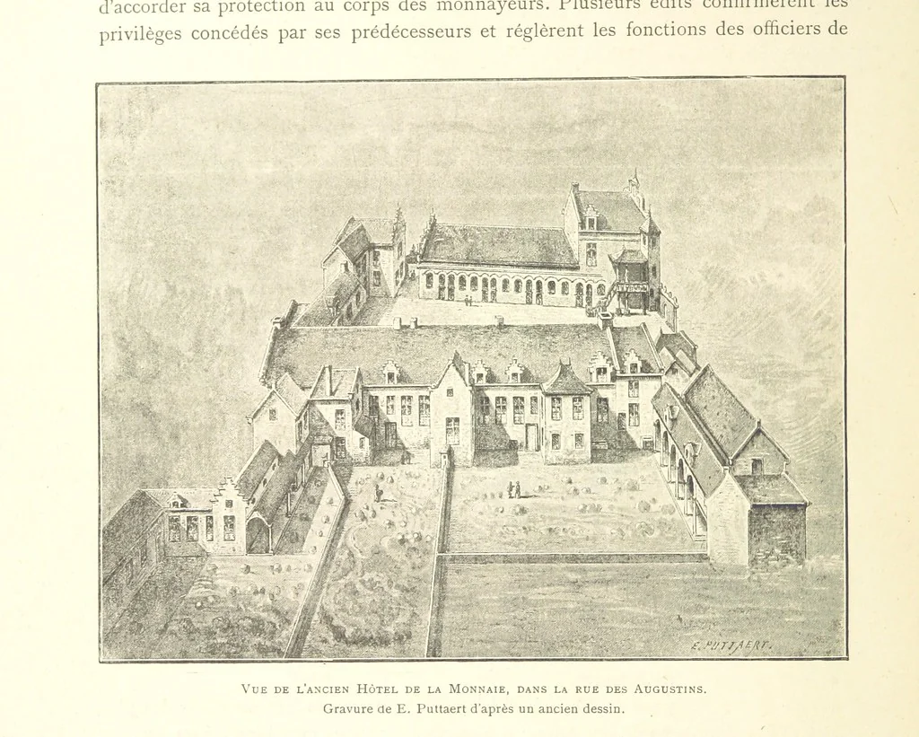 An illustration from Anvers à travers les âges, 1887, leaf 374