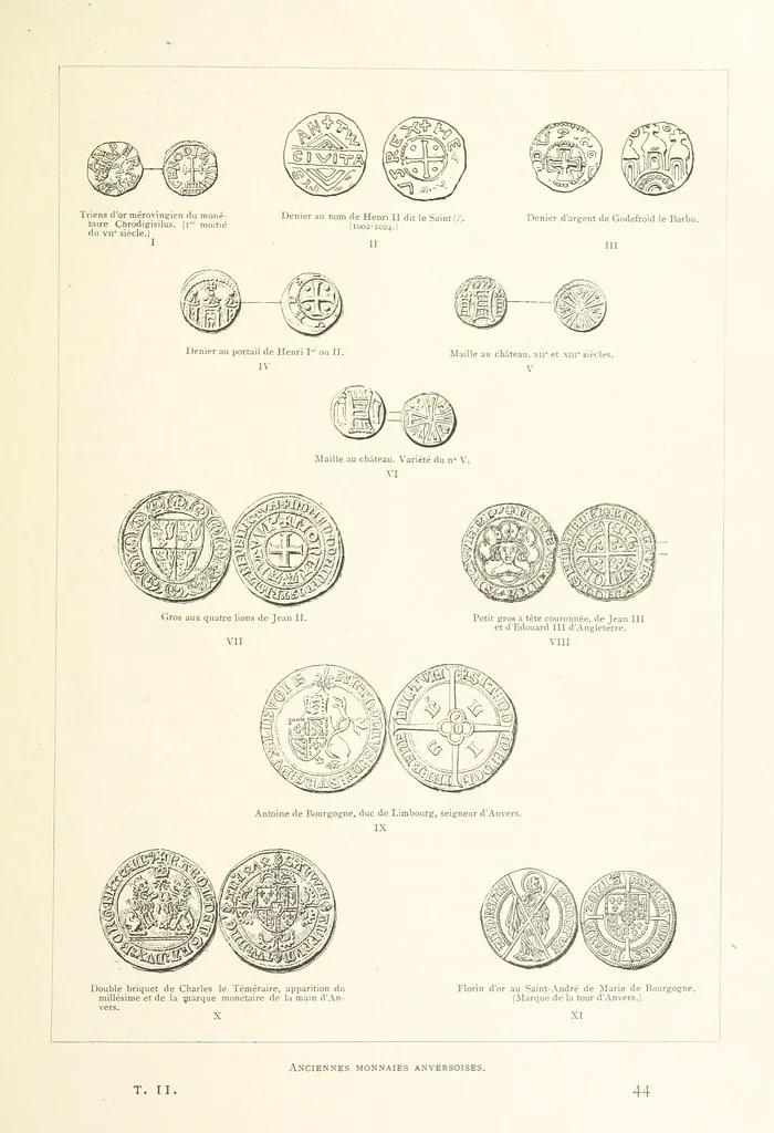 An illustration from Anvers à travers les âges, 1887, leaf 375
