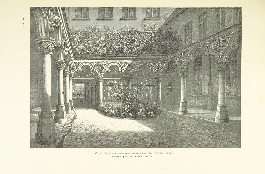 An illustration from Anvers à travers les âges, 1887, leaf 387