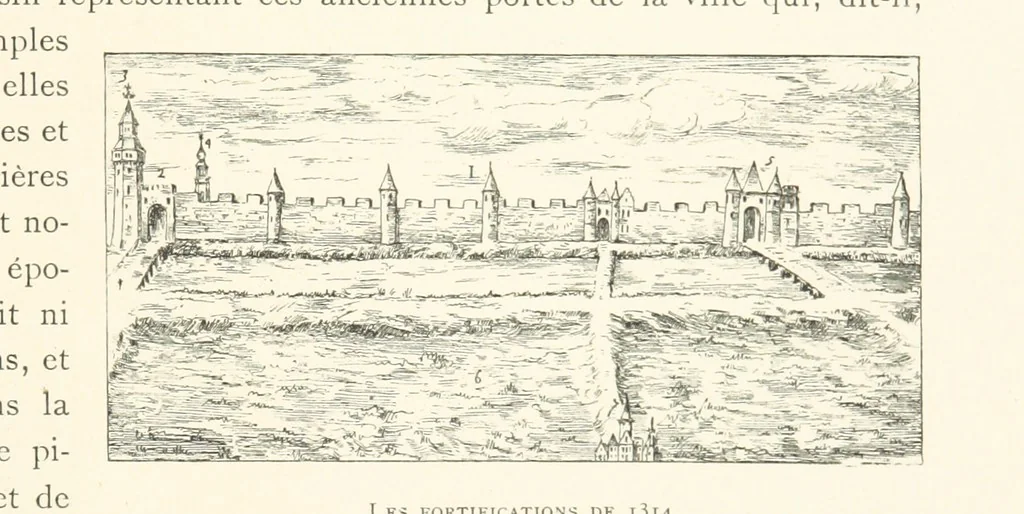 An illustration from Anvers à travers les âges, 1887, leaf 39