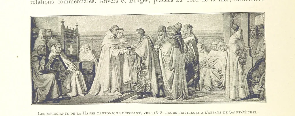 An illustration from Anvers à travers les âges, 1887, leaf 390